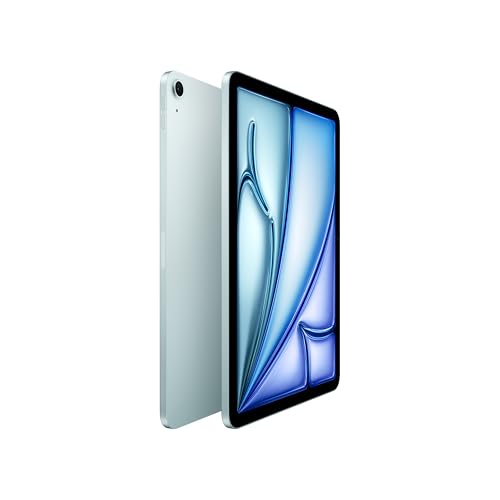 Apple iPad Air 11-inch with M3 chip Built for Apple Intelligence, Liquid Retina Display, 256GB, 12MP Front/Back Camera, Wi-Fi 6E, Touch ID, All-Day Battery Life — Blue by Apple - Image 2