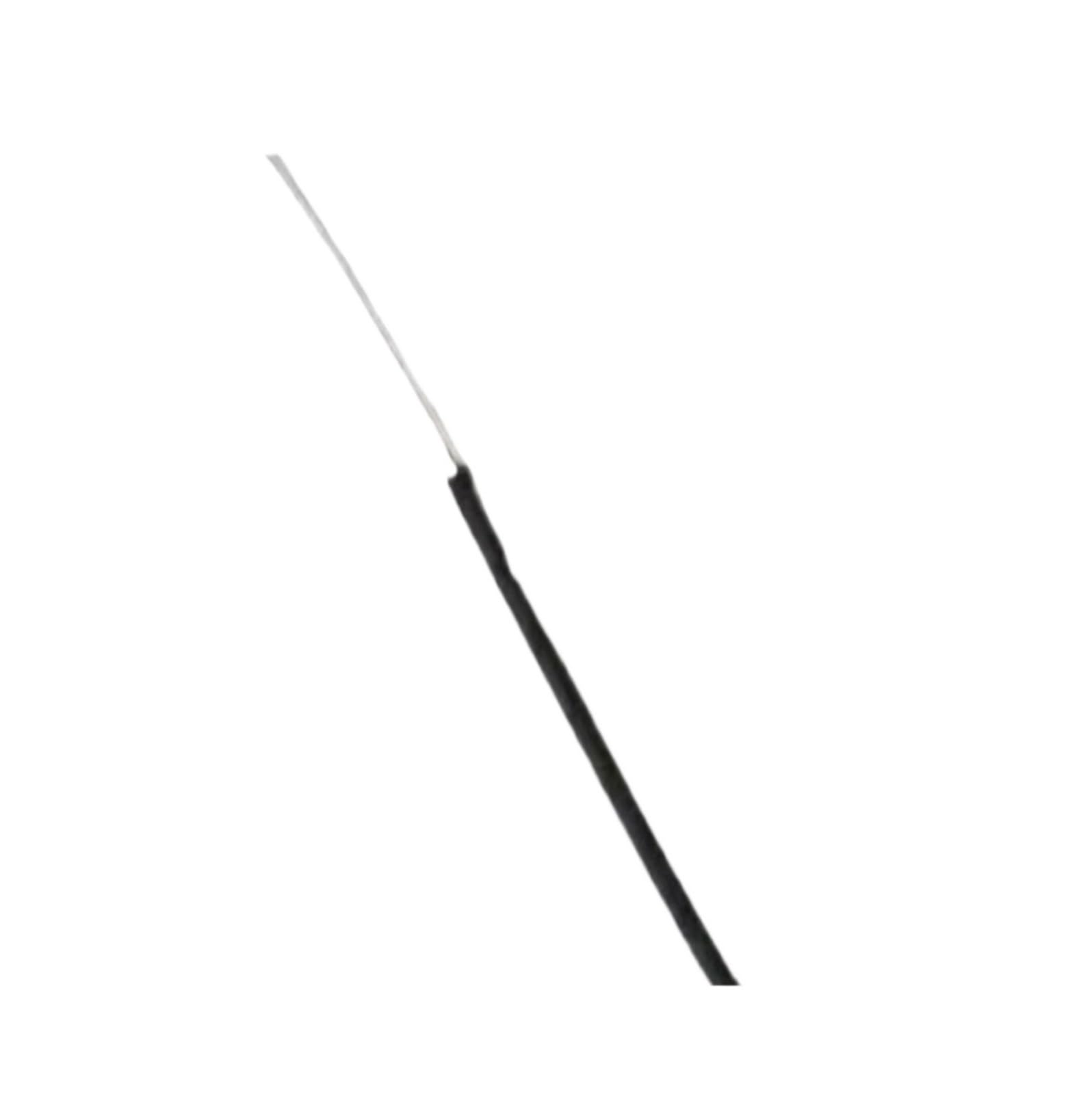 Cable Electrónico De Núcleo Fino Micro Único, Cobre Chapado En Plata, 10/20/50/100/200/500M UL1423 PTFE, 28AWG(Black,100m 28AWG)