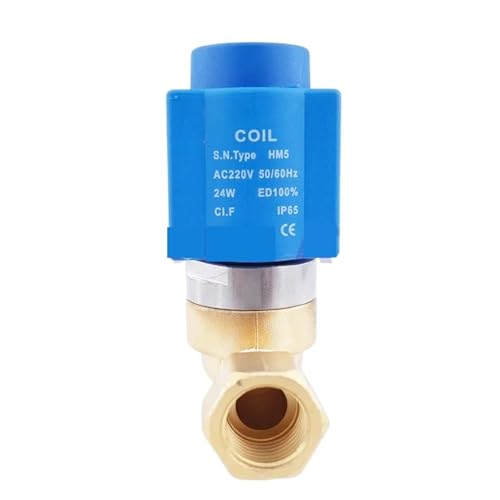 Électrovanne CO2 90 Bars 1/2 BSP vanne en laiton haute pression DC24V