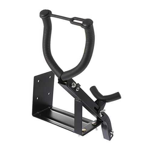 Holibanna 1Pc Compact Portable Saxophone Bracket Stand Durable Holder for Alto Tenor Saxophones Ergonomic Design for Easy Storage Present for Musicians Sleek Black Finish