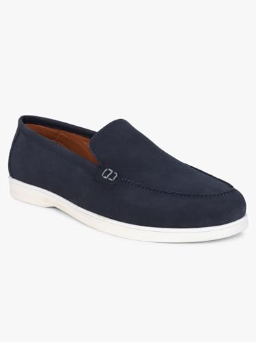Image of Cantabil Casual Loafers Shoes for Men l Lightweight & Comfortable with Cushioned Insole PU Upper TPR Sole Lace-Up on Closure (P MFTW00139)