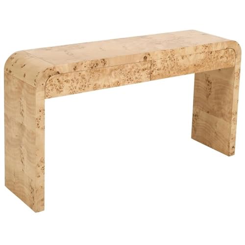 MAKLAINE Mid-Century Wood Console Table, 54" W x 14" D