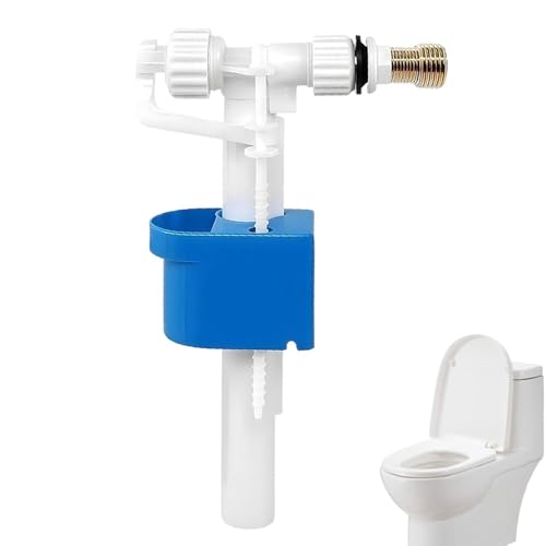 Spülkasten Füllventil Universal G3/8 G1/2 Messing Schwimmerventil WC Ersatzteile Leise Wassersparend Einstellbar Geräuscharm Höhenverstellbar Für Aufputz Unterputz Toilette Spülkasten