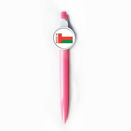 Stylo à bille rétractable bleu thématique Oman pour vos notes de voyage et journal de bord
