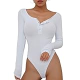 Accentue les courbes : Avec sa coupe près du corps, le body à manches longues accentue les courbes et votre silhouette, pour une soirée une occasion spéciale