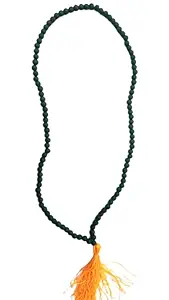 Madurai Products 100% Natural Karungali Malai Original | Karungali Malai 6mm 108 Beads - Natural Black Ebony Wood - 1 Single Piece