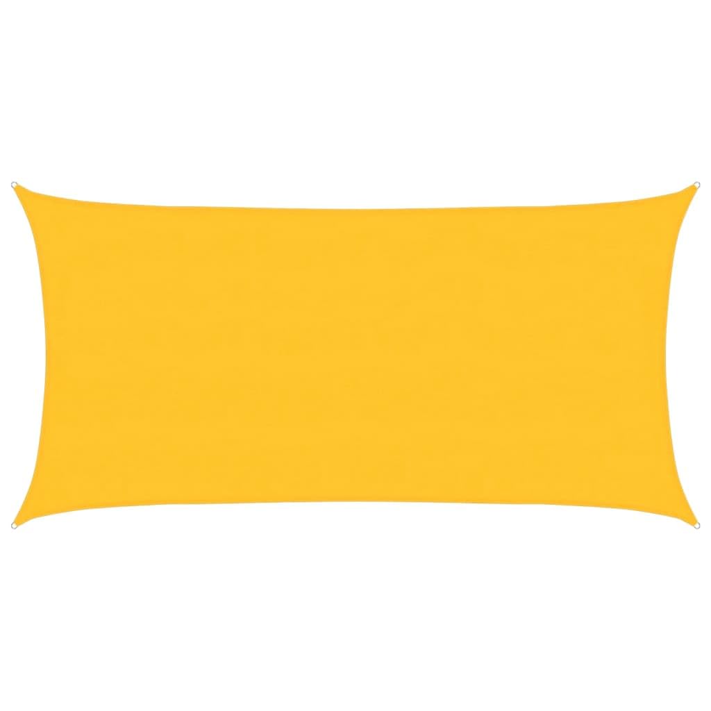 Żagiel przeciwsłoneczny, prostokątny, 4 x 7 m, HDPE, 160 g/m², z mocowaniami ze stali nierdzewnej, na taras, do ogrodu, cienia, ochrona przed promieniowaniem UV