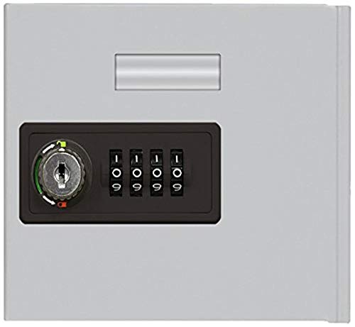 Salsbury Industries Ersatztür mit rückstellbarem Zahlenschloss für Handy-Schließfach, Standard A, Aluminium Cover