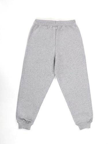 Image of KiddoPanti Boys Solid Fleece Track Pants | Cotton Poly Fleece Fabric | Ankle Length Bottom Rib | 2 Front Patch Pocket | Elastic Waist & Drawcord | Jogger Track Pants for Boys