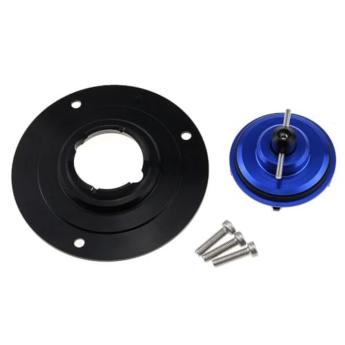 Bouchon réservoir essence YZF R15 ouverture rapide quart de tour bleu - 3
