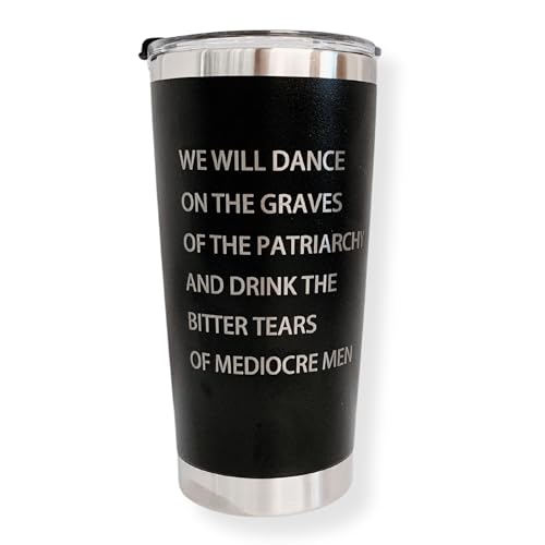 Feminist Goth Tumbler 