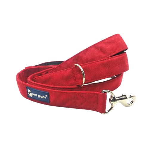 Pet Glam Traffic Dog Leash Bruce with Padded Handle-Heavy Duty Hardware-5 Ft Long X-Large 1.5 inch Wide (B0B97TGGQN) Amazon Price History, Amazon Price Tracker