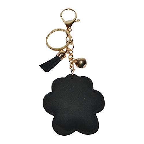 Popfizzy Rhinestone Paw Print Keychain for Women, Pawprint Backpack Charm, Dog Lover Gift. Bling Purse Charm, Dog Mom Gift