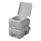 APT Inodoro químico portátil para camping, 20 L/10 L