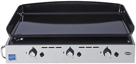 Eno - 536532010701 - Plancha gaz 6300w Plaque Fonte ‚maill‚e 62x36cm Oceane 65