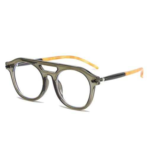Lunettes de soleil double pont pour femme et homme avec verres dégradés UV400