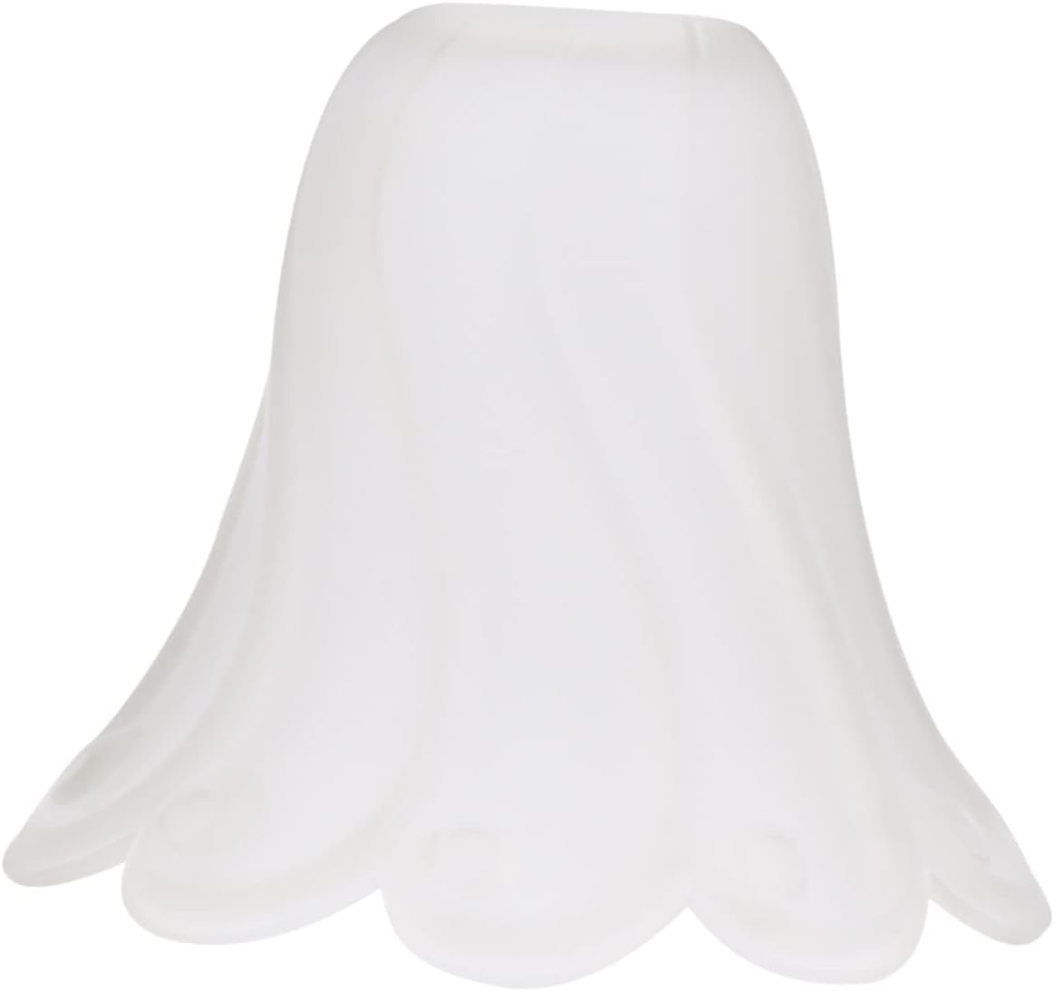 Generic Replaceable Floral Glass Shade for Wall and Ceiling Lamps Elegant Light Cover for Living Room and Bedroom Enhancing Ambiance and Warmth