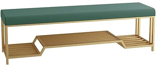 SXZenSpace Shoe-changing bench,Entryway Shoe Bench with Soft Cushion, Space-Saving Storage Solution for Home Entrance, Bedroom, Ideal nizing Shoes and Changing