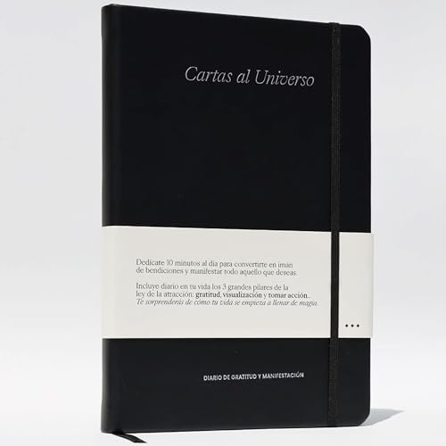 Journal de gratitude Cartas al Universo pour surmonter le stress grâce à la manifestation