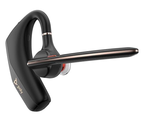 Poly Voyager Legend 50 Bluetooth-Headset – NoiseBlockAI, WindSmart, Smart-Sensor, 10 Stunden Akkulaufzeit, Geräuschunterdrückung, Schwarz