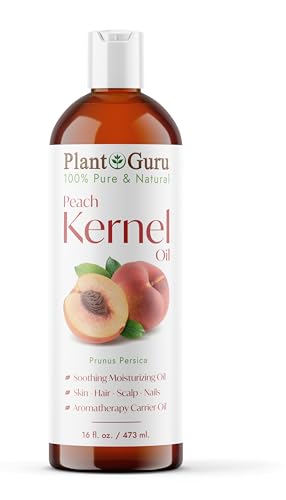 Peach Kernel Oil 16 fl. oz. Cold Pressed 100% Pure & Natural Carr...
