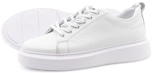 SOLL Luke Men's Casual Sneaker | Genuine Leather Oversized Thick Sole Shoes4