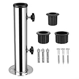 dalle granite 50x50 Structure robuste pour plus de stabilité : fabriqué à partir de matériaux, ce support assure une stabilité supérieure, gardant votre parasol bien en place même par temps venteux.