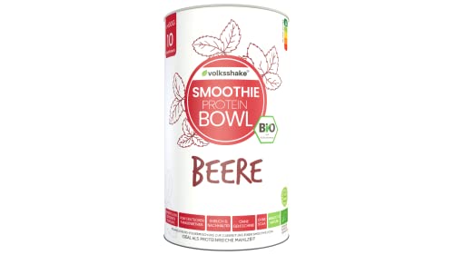 Bio Smoothie Protein Bowl Beere 600g | DE-ÖKO-006 | Ohne Süßungsmittel | Rein pflanzlich | Glutenfrei | Sojafrei | Vegan | Premiumqualität vom Bodensee | Made in Germany Cover