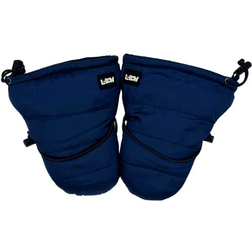 L-Bow Infant Cold Weather Mittens + Mittens For Winter + Stay On Design For Baby Boys & Girls + Warm Waterproof Material