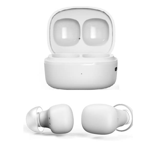 JoyroomMini Earbuds A True Wireless Bluetooth 5.0 Earbuds, Deep Bass, IP54 Water/Sweat And Dust Resistant, Passive Noise Canceling TWS Earbuds And Lightweight Easy To carry (White)