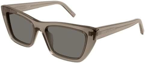 Amazon.com: Sunglasses Saint Laurent SL 276 MICA- 045 Brown
