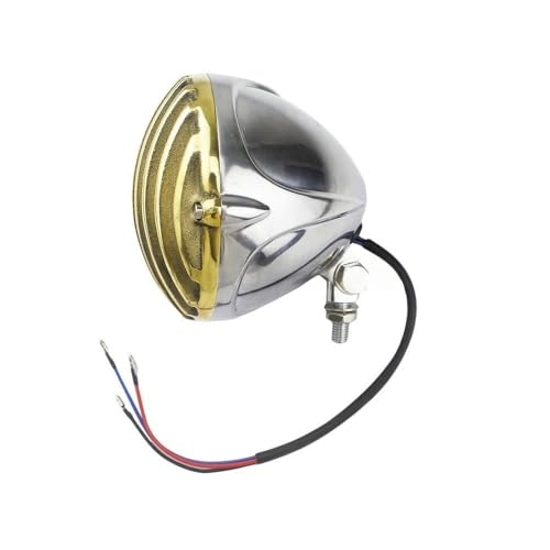 Phares moto couvercle en acier finition premium pour custom Virago XV 750