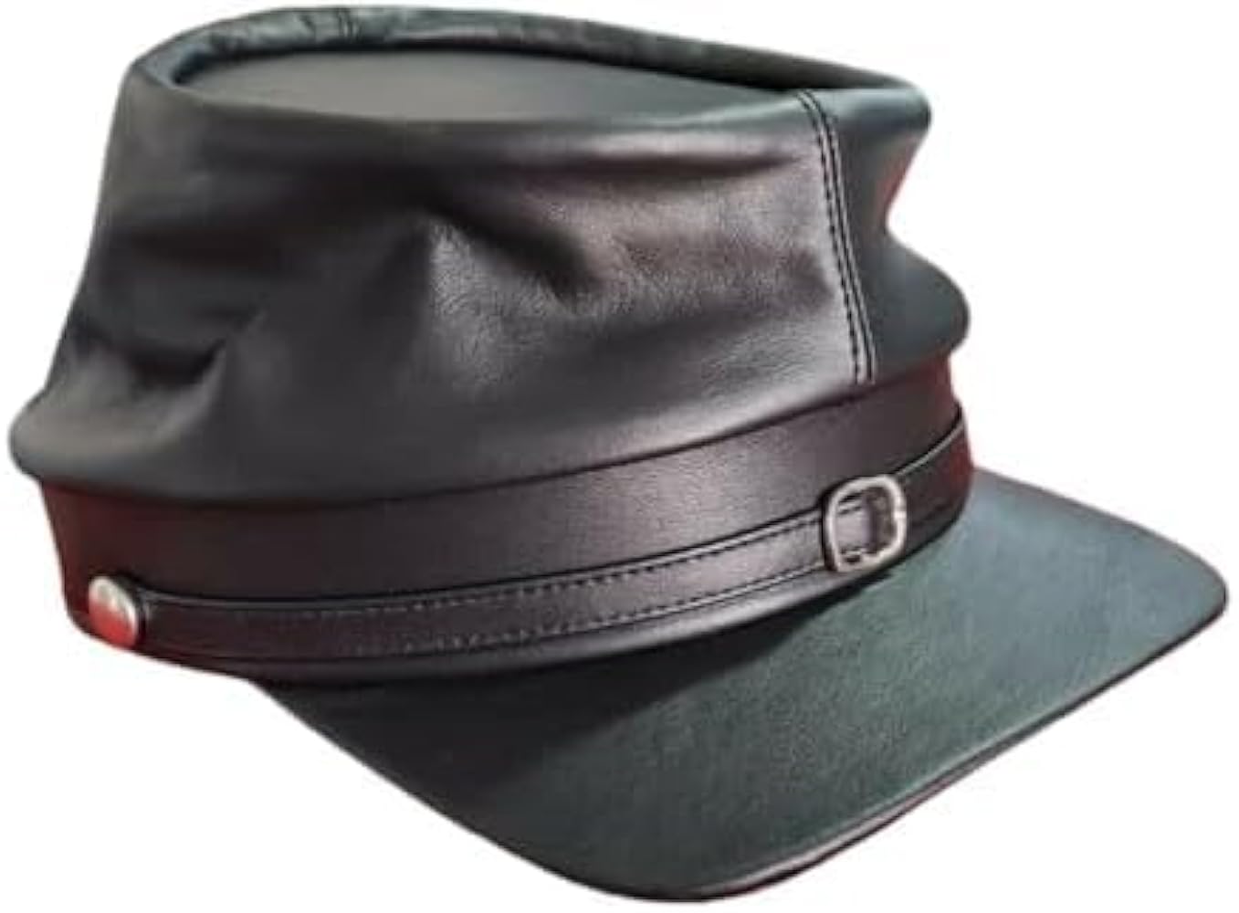 NEW YORK HAT LEATHER  CIVIL WAR CAP US製 Civil War Leather Cap --> Shop Hats, Beanies & Caps online