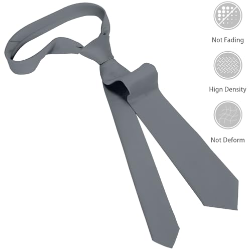 Boys Charcoal Grey Tie Pocket Square Set Suitable for Teenagers Weddings School Graduation Ceremony Comes with Gift Box2