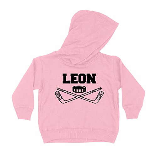 Hockey Leon Kids Hoodie Sweatshirt Toddler 5T Light Pink
