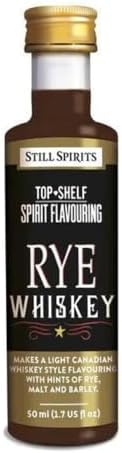 MOONSHINE FLAVORING RYE WHISKEY Still Spirits ESSENCE Top Shelf Flavor