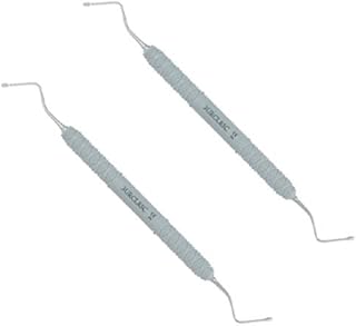 OSUNG Surgical Curette, CL85, Lucas, Serrated blade, 3URCL85C, 2 pcs