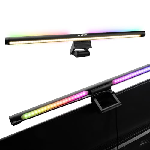 Tecgear Beam Monitor Light Bar, LED Light Bard for...