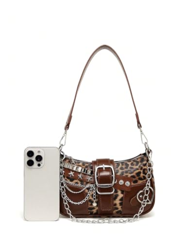 Image of Verdusa Women's Y2k Purse Star Embroidery Cute Shoulder Bag Y2k Accessories
