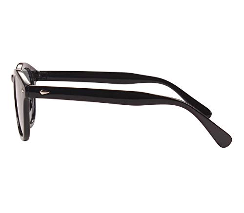 Image of Bestum Retro Inspired Sunglasses With Rivets Tinted Lens UV400