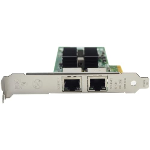 82576-T2 Adaptador Gigabit Ethernet PCI-E X1 RJ45 para servidor 82576 EB 1000M tarjeta de red igual a E1G42ET miniatura 3