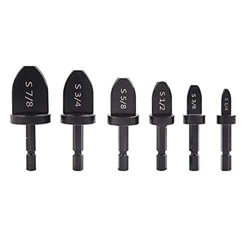 Kiboule Expansores de tubo de 6 peças, ar condicionado, expansor de tubo de cobre, ferramenta de est