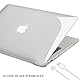 TECOOL Hülle Kompatibel mit Alten MacBook Air 13 Zoll 2010-2017 (A1466 A1369), Ultradünne Schutzhülle Hartschale Transparent Case, Kristallklar