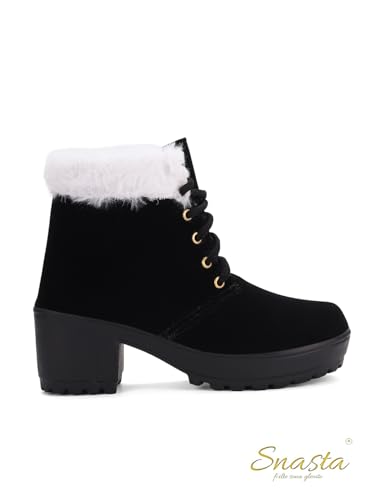 Image of black boots for women