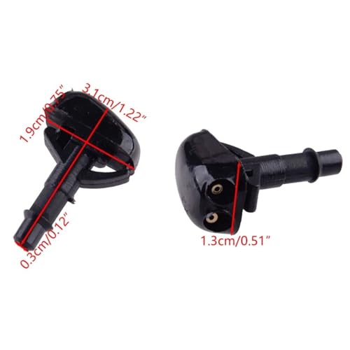 Buse de lave-glace avant pour Mitsubishi Lancer EVO 1995-2005 - 4