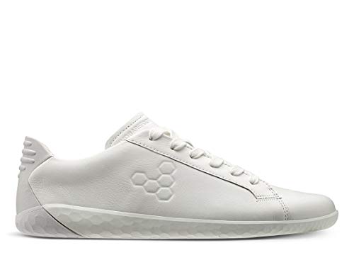 vivobarefoot Homme Geo Court Cuir Bright White Formateurs 45 EU Cover