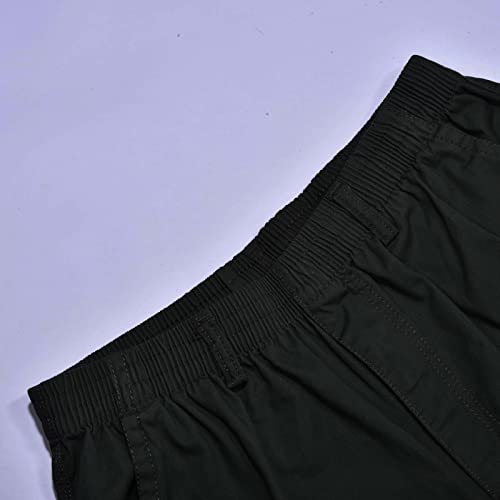 Pantalon cargo homme coupe ajustée et multi-poches décontracté