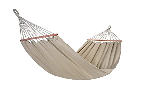 JOBEK - Hamac GRAPHIK Taupe FSC 100% - 300 x 140 cm