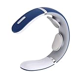 Nackenmassager – beheiztes Nackenmassagegerät | Elektrisches Massagegerät für den Hals | Smart Neck Akupoints Entspannung Massagegerät | Cordless Neck Massagegerät | Tragbares Heizkörper-Discomfort