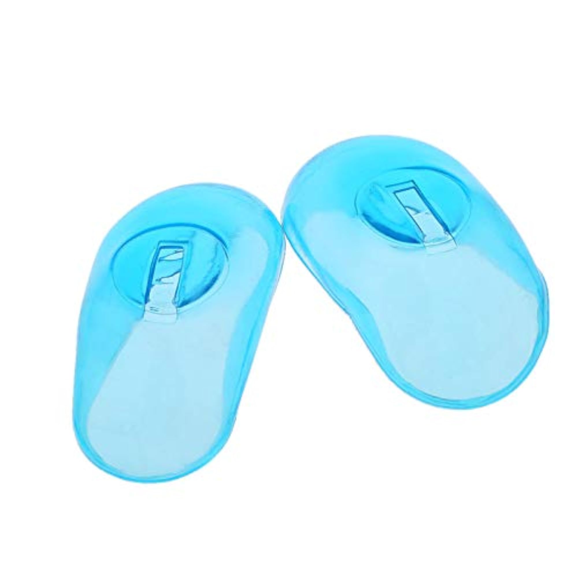 2PCS Transparent Silicone Ear Cover Hair Dye Shield